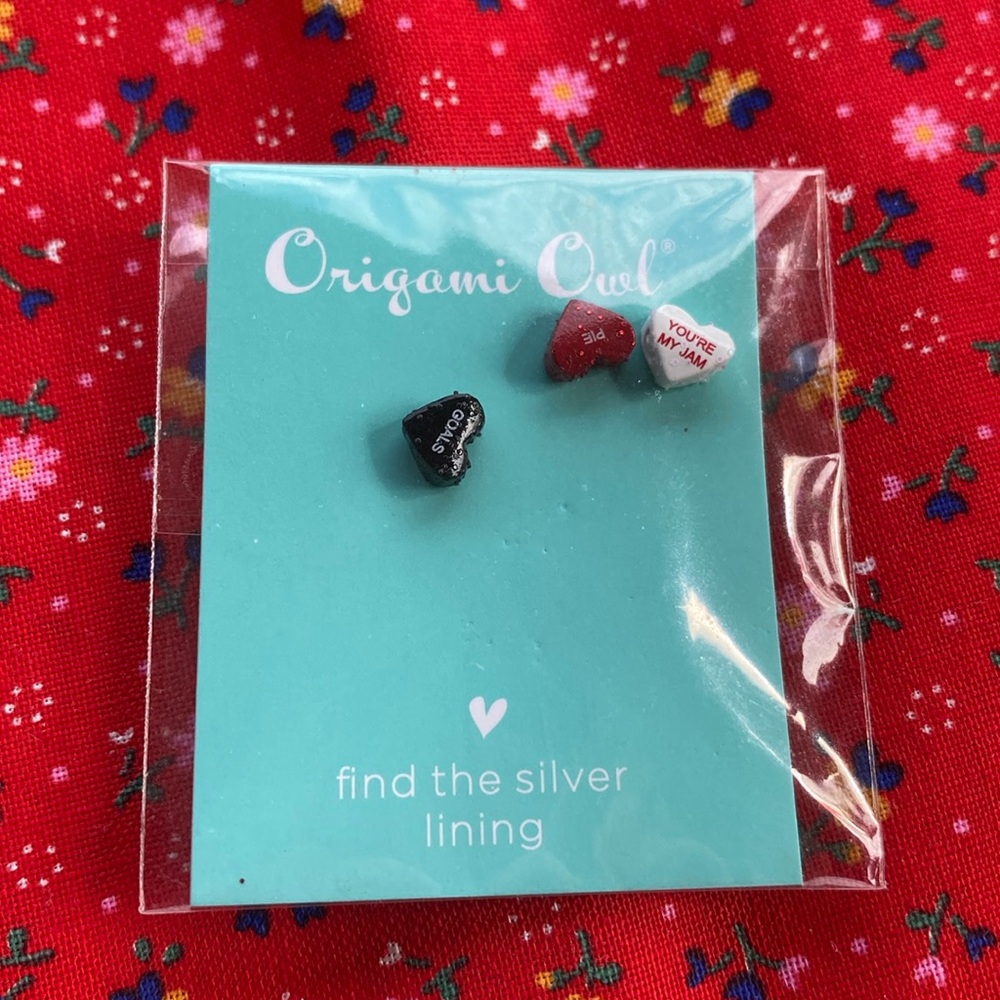 Conversationion hear charms from origami owl